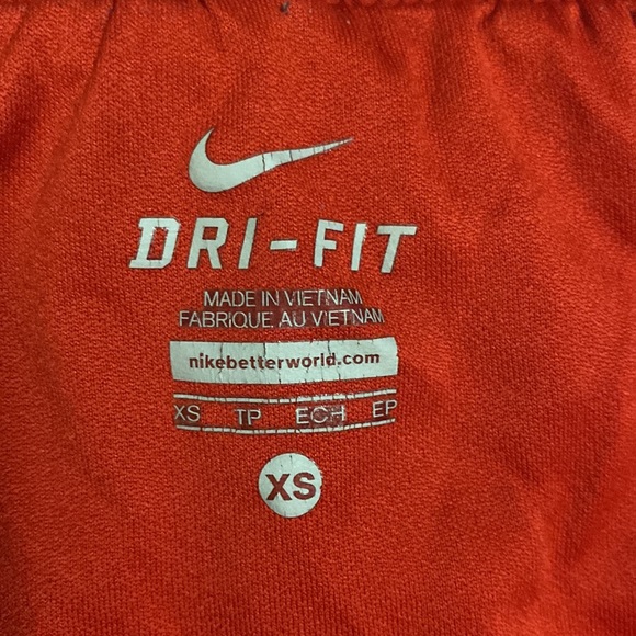 Red Nike Dri-fit shorts XS - Picture 3 of 3